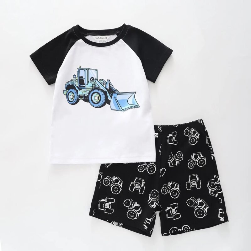 Blue Digger Pyjama Set