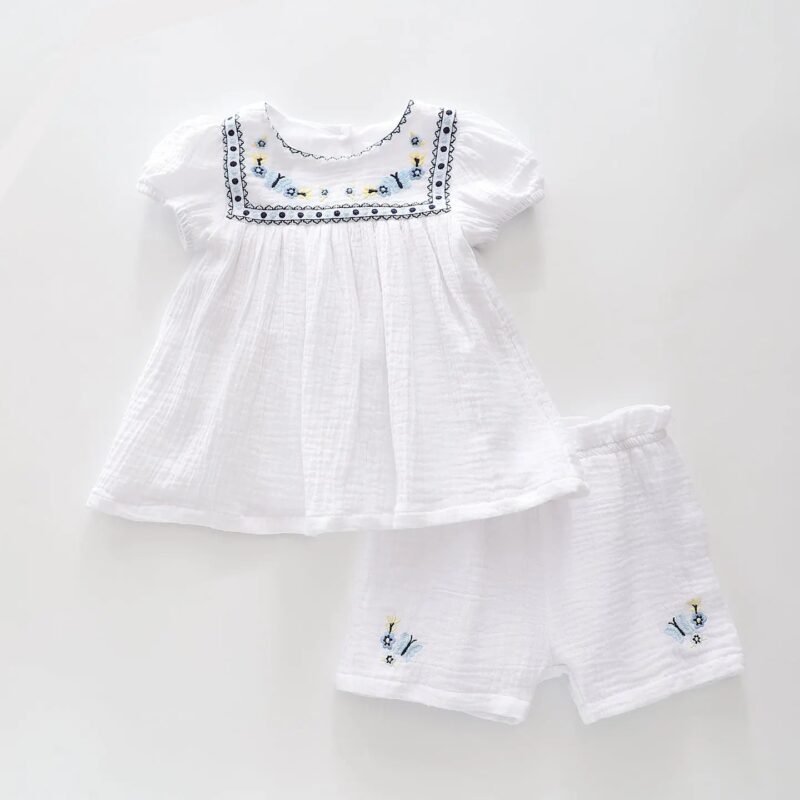 Boho Top and Shorts Set