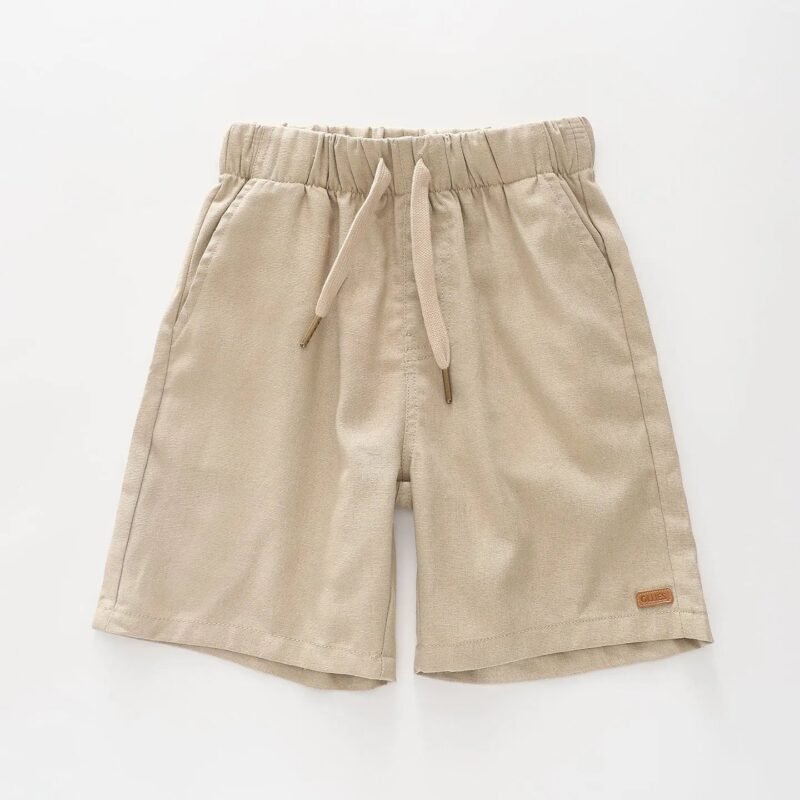 Boys Beige Jogger Pants
