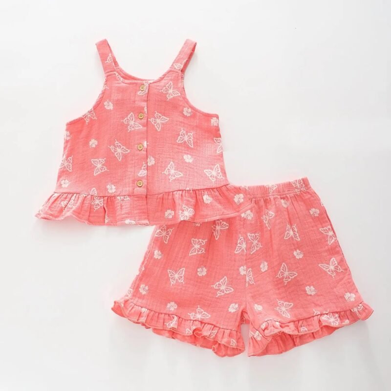 Butterfly Top and Shorts Set