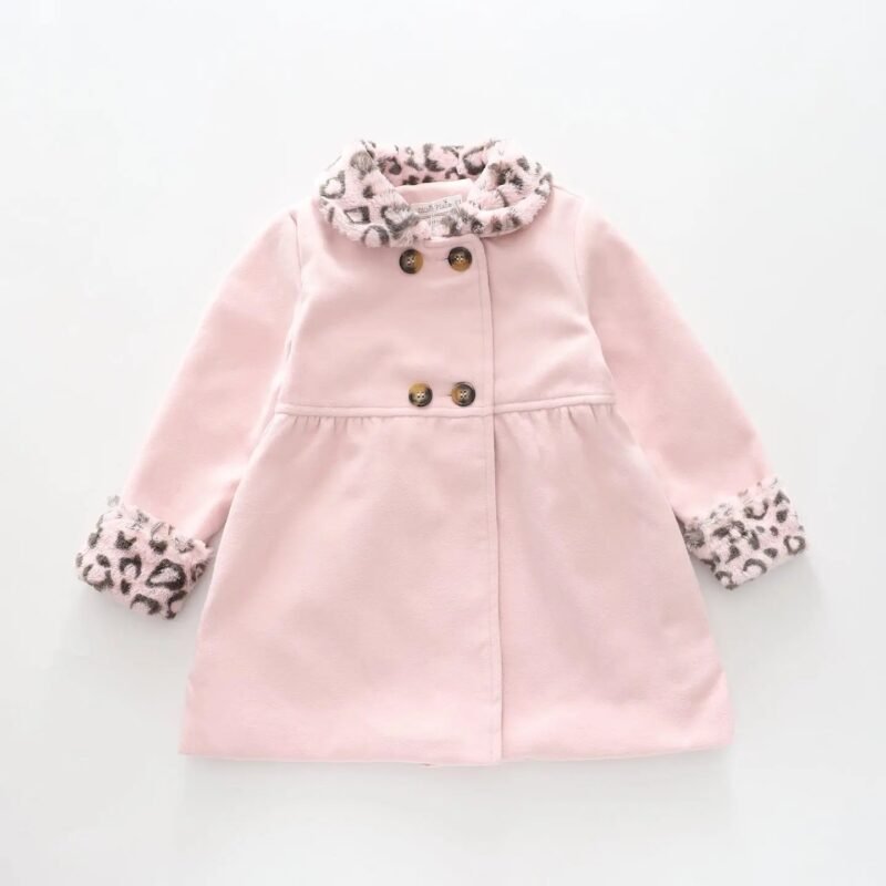 Little Leopard Swing Coat