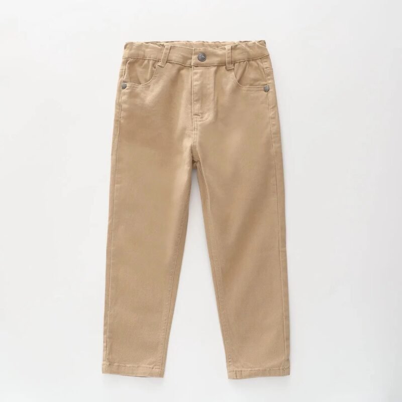 Tan Boys Chino Pants