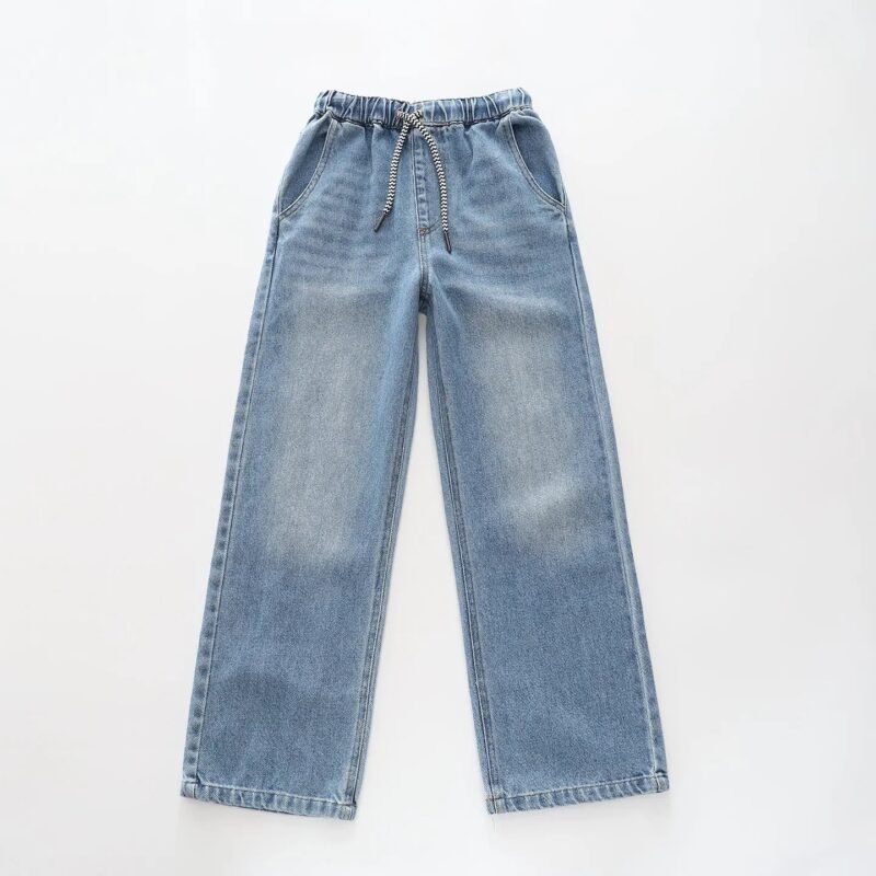 Wide Leg Denim Jeans